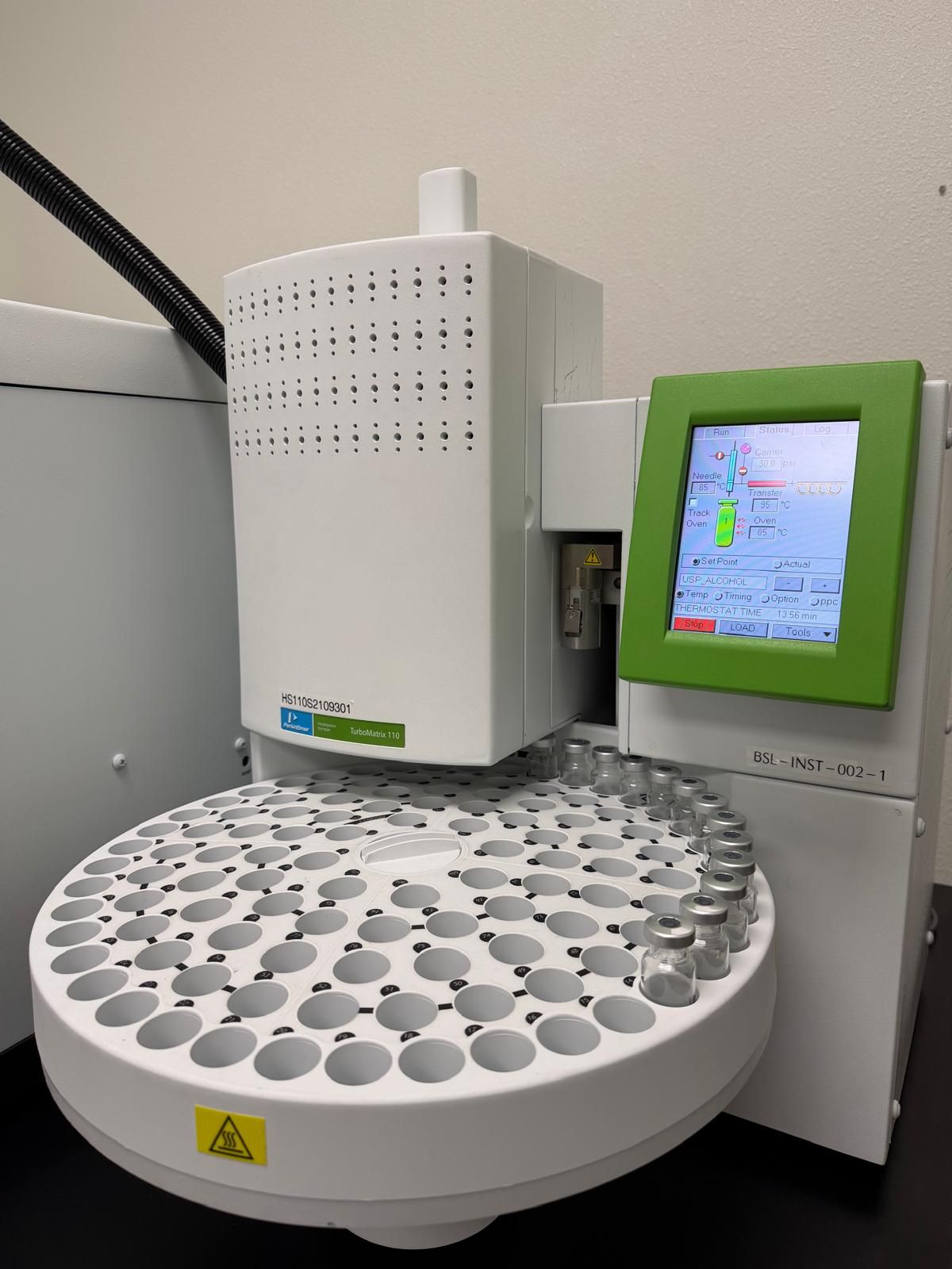 Modern lab HPLC equipment